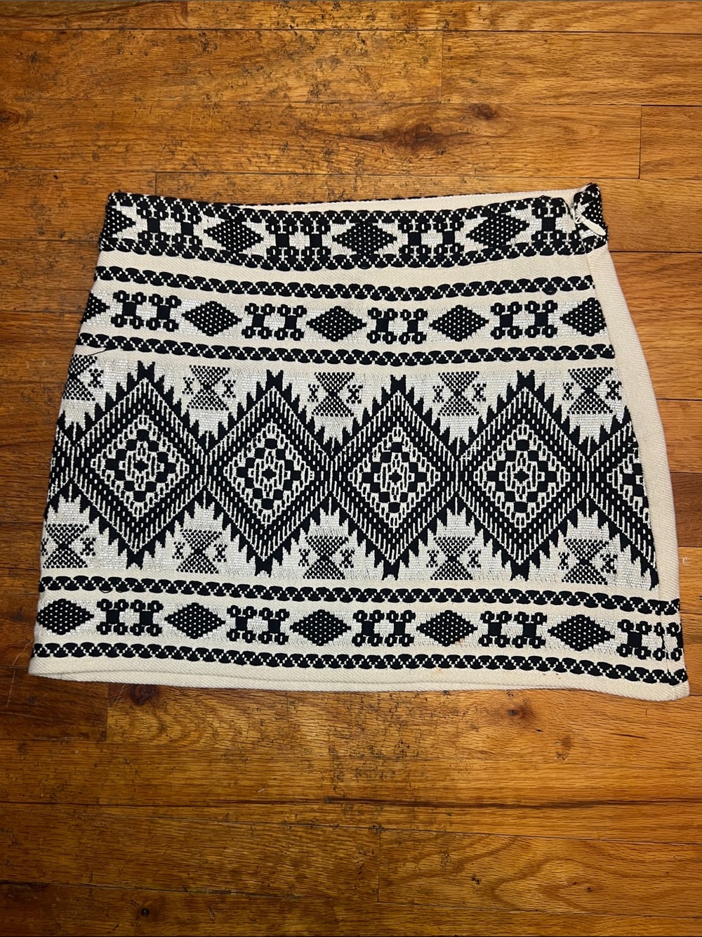 Topshop | Embroidered Mini Skirt